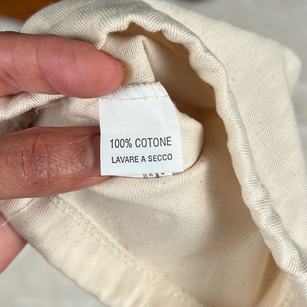 Authentic LORO PIANA 100% Cotton Shoe Dust Bag - Picture 8 of 9